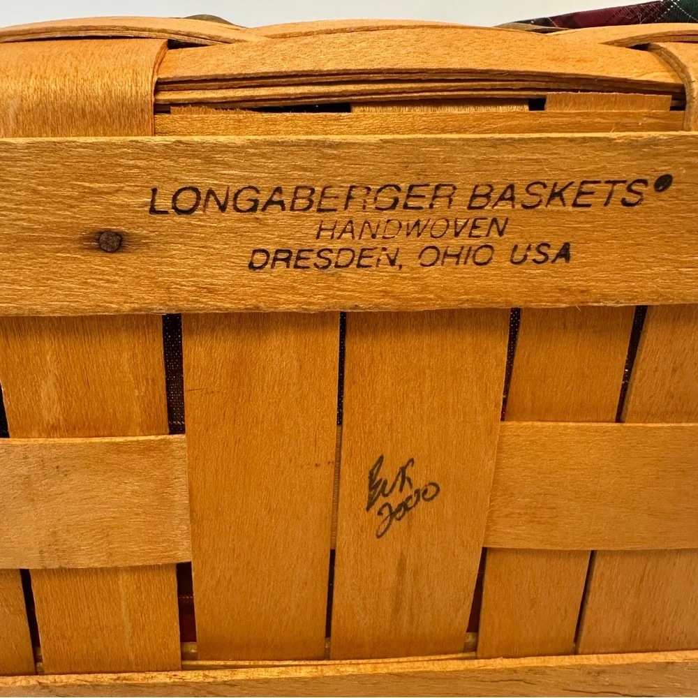 Longaberger Deck the‎ Halls Basket Christmas Collection 2000 Century Celebration